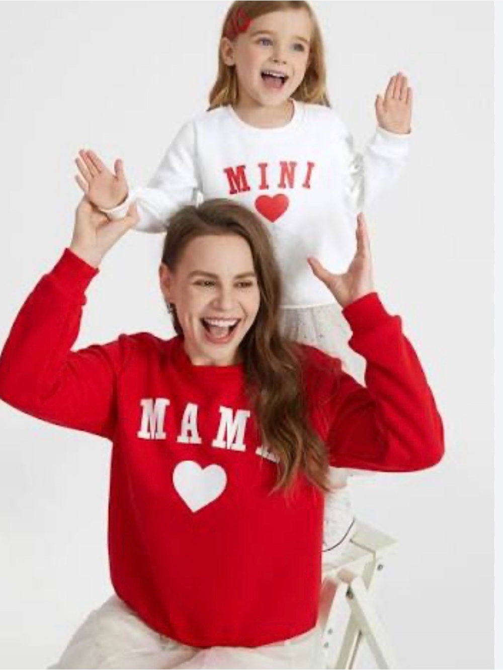 Mini & Mama Matching Sweatshirt Set